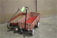 Vintage Radio Flyer Wagon & Mercury Wagon