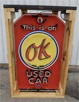 OK USED CAR 5 COLOR NEON
