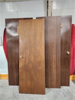 4 Assorted Interior Doors - various sizes from