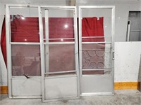 3 Screen Doors - Various sizes, screen on right