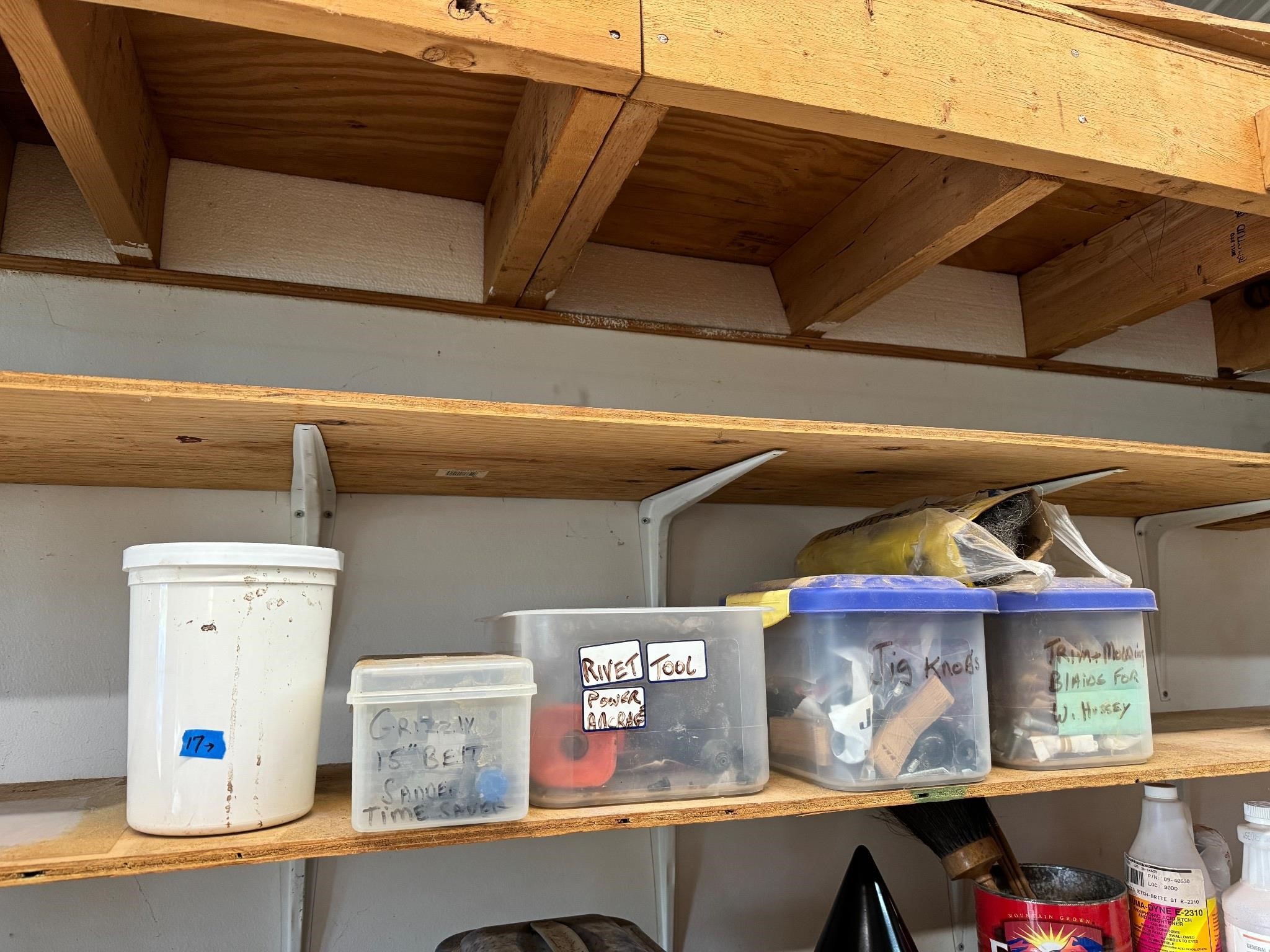 Shelf Contents/Rivets/Blades