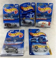 Lot Of 5 Brand New Hot Wheels