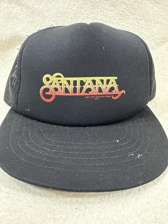 Vintage 1983 New Santana Band Hat Snapback