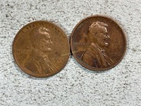 1926, 1926D Lincoln wheat cents