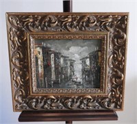 Lot #2089 - Contemporary framed Oil on canvas