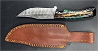 Timberwolf Pine Cone Hunting Knife w Sheath