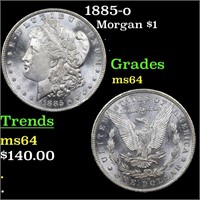 1885-o Morgan $1 Grades Choice Unc