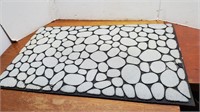 NEW Rubber Pebble Paterned Door Mats