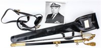 WWII US Navy Officer’s Sword & Belt