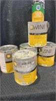 9 cans of Omni autobody paint products