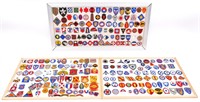 US ARMY PATCHES IN FRAMED DISPLAYS LOT OF 3