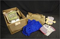 Box of Work Gloves & Welding Gloves