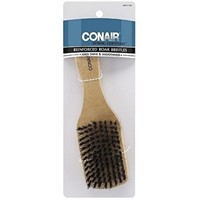 P3409  Conair Wood Club Brush with Mixed Boar Bris