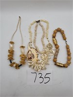 Vintage Seashell Necklaces