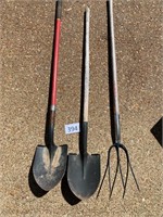 2 Shovels and Pitch Fork