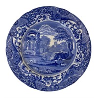 Vintage Blue Willow Plate