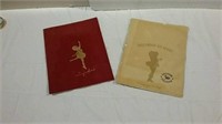 Two vintage Sonya henie ice skating programs