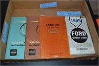 Lot of 4 Vehicle Owners Manuals