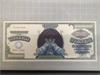 Gemini novelty banknote