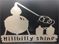Hillbilly Shine Sign