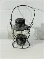 antique CNR railway lantern