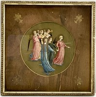 Antique Religious Italian Art After Fra Angelico