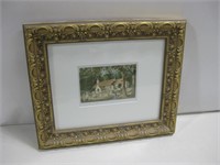 11"x 13' Framed Thomas Nelson Chromolithograph