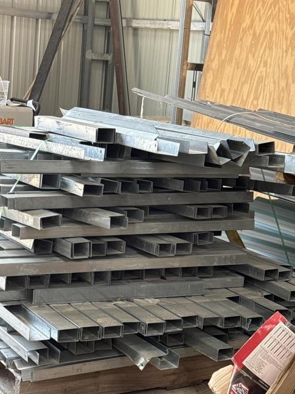 Pallet of channel iron