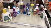 Household cleaning chemicals