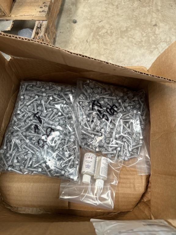 2 boxes of screws