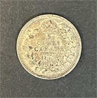 1917 CANADIAN FIVE CENT COIN