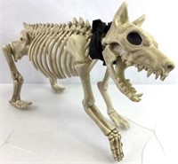 Grandin Road Skeleton Dog Halloween Decor