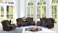 HH710997 Luz Brown - 3PC Reclining Set