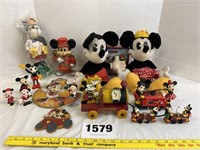 Mickey Mouse Dolls, Figures, Lunch Box