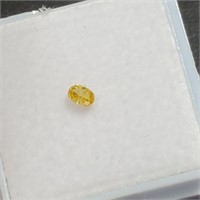 NATURAL RARE YELLOW DIAMOND(0.18CT)