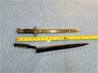1902 US Bayonet and Scabbard Inscribed 1K3