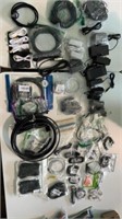 Assorted adapters, and cables