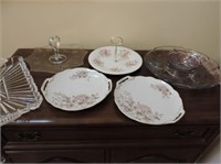 Selection of serving platters