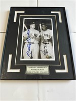 Rare Mickey Mantle , Willie Mays Autograph