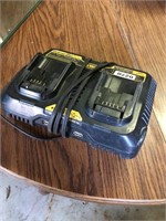 Dewalt dual battery charger works