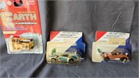 3 die cast vehicles, Road Tough and Kenner