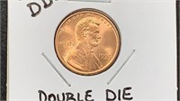 1995 Double Die Obverse Lincoln Cent