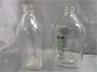 2 Quart Milk Bottles