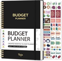 Budget Planner - Finance Tracker, Black