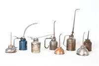 Vintage Hand Pump Oiler Cans