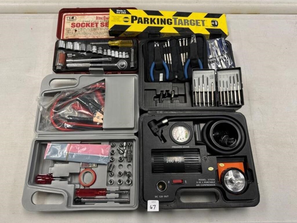 CAR RELATED TOOL KITS & TOOLS