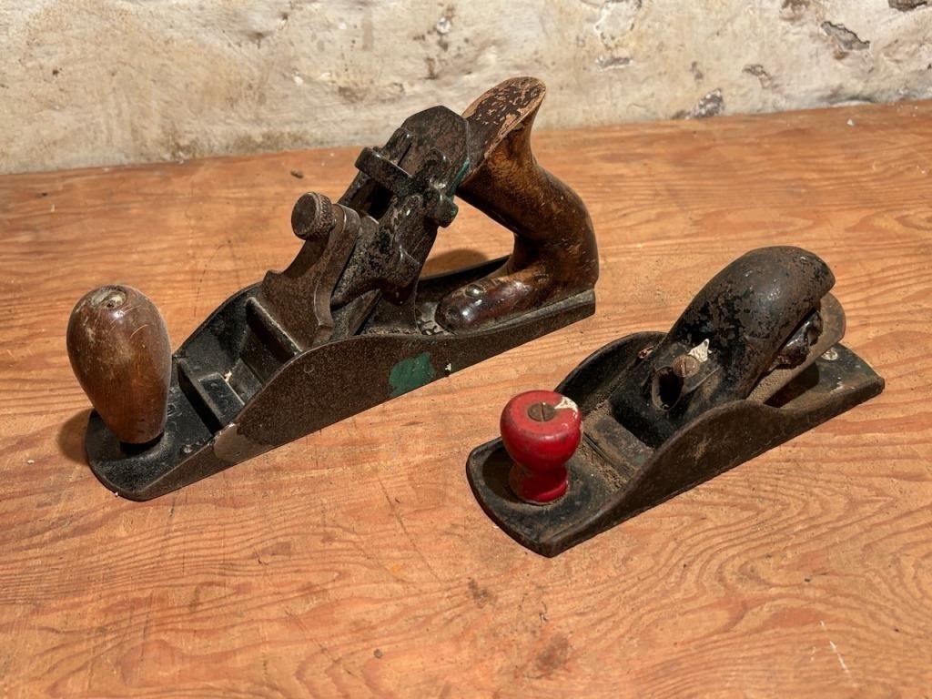 Pair of Antique Wood Planes