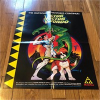 1994 Victor Vector & Yondo Comic Promo Poster