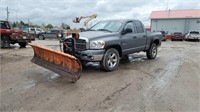 2008 Dodge Ram Pickup 1500 ST Plow Truck 5.7L, V8