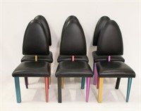 Set of 6 Peter Handler Studio Dining Chairs